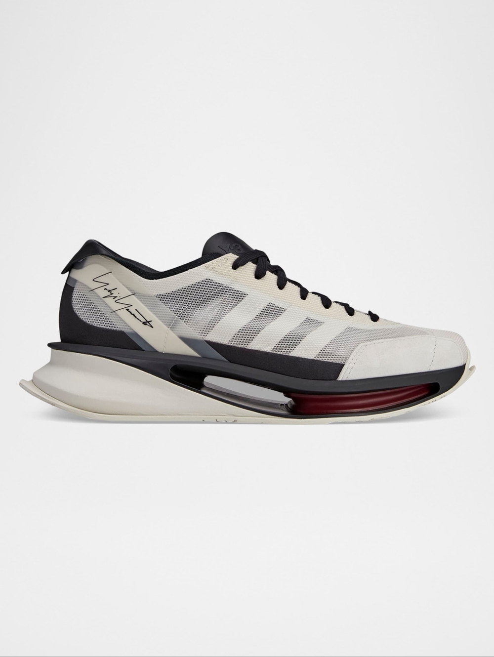 BNIB Adidas Y-3 S-GenDo Run Sneakers Orbit Grey Black Burgundy